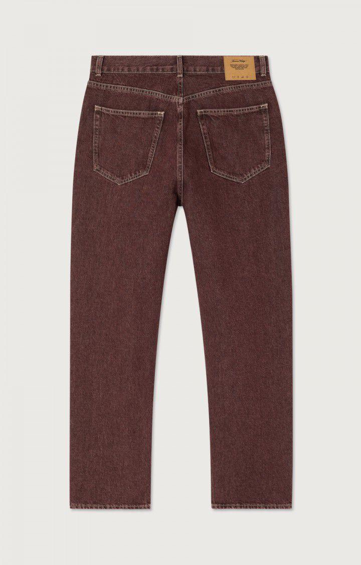 American Vintage Oshow Ballon Stone Raisin Jeans Herren dunkelrot